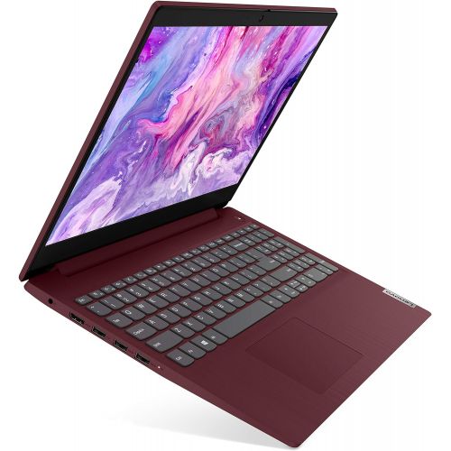 레노버 2020 Lenovo IdeaPad 3 15.6 FHD LED Backlit Anti-Glare Display Laptop, Intel Core i5-1035G1 Quad-Core Processor, 8GB DDR4 RAM, 256GB SSD, HDMI, Webcam, 802.11AC, Bluetooth, Windows