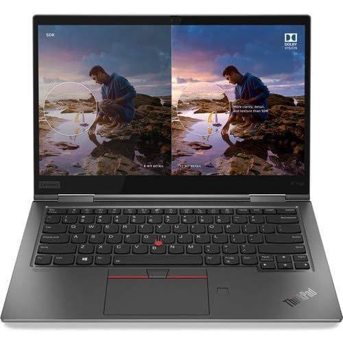 레노버 Lenovo ThinkPad X1 Yoga Gen 5, 14” Full HD Laptop, Intel Core i7 -10510U, 8GB RAM, 256GB SSD, Windows 10 Pro
