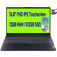 Latest 2020 Lenovo IdeaPad 5 15 Business Laptop Intel Quad-Core i7-1065G7 15.6 FHD IPS Touchscreen Display 12GB DDR4 512GB SSD Fingerprint Backlit Keyboard Dolby USB-C Win 10 + HDM