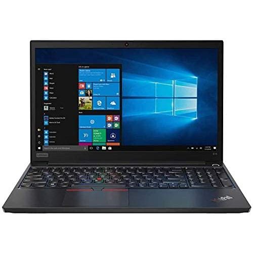 레노버 Lenovo ThinkPad E15 (20T80005US) Laptop, 15.6 FHD Display, AMD Ryzen 5 4500U Upto 4.0GHz, 8GB RAM, 256GB NVMe SSD, HDMI, DIsplayPort via USB-C, Card Reader, Wi-Fi, Bluetooth, Windo