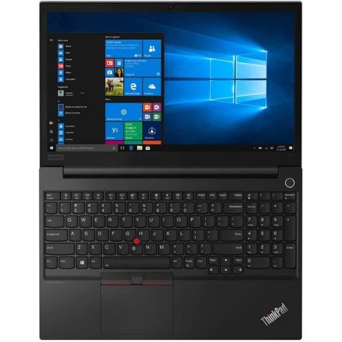 레노버 Lenovo ThinkPad E15 (20T80005US) Laptop, 15.6 FHD Display, AMD Ryzen 5 4500U Upto 4.0GHz, 8GB RAM, 256GB NVMe SSD, HDMI, DIsplayPort via USB-C, Card Reader, Wi-Fi, Bluetooth, Windo