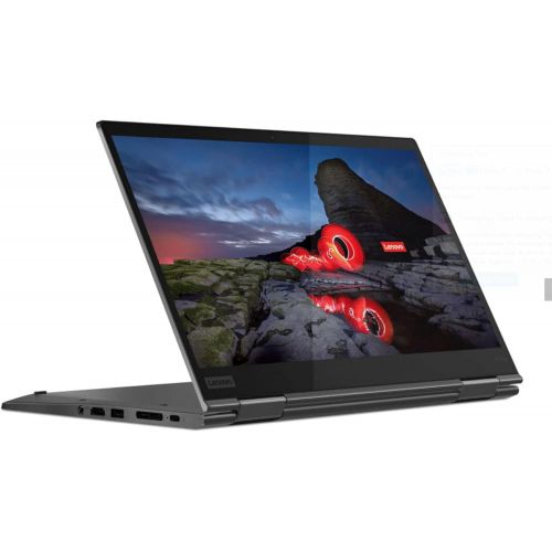 레노버 Lenovo ThinkPad X1 Yoga Gen 5 14-inch 4K UHD Touchscreen 1TB SSD, 10th Gen i7, 2-in-1 Laptop (16GB RAM, 4.9GHz i7-10610U, Fingerprint Reader, ThinkPad Pen, Windows 10 Pro) Iron Gra