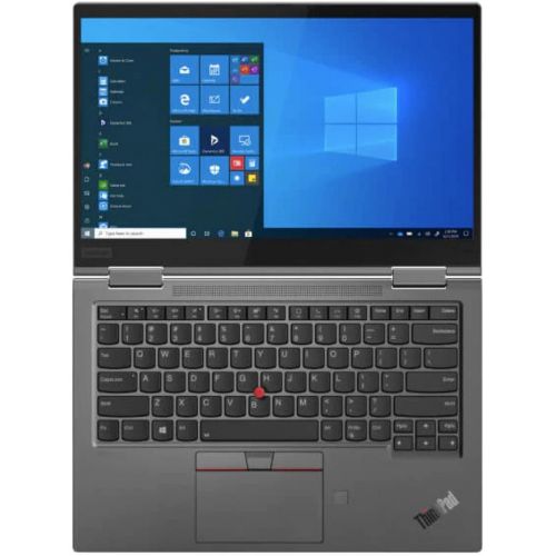 레노버 Lenovo ThinkPad X1 Yoga Gen 5 14-inch 4K UHD Touchscreen 1TB SSD, 10th Gen i7, 2-in-1 Laptop (16GB RAM, 4.9GHz i7-10610U, Fingerprint Reader, ThinkPad Pen, Windows 10 Pro) Iron Gra