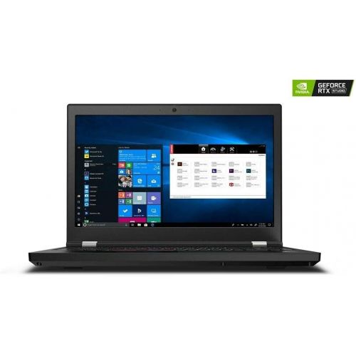 레노버 Lenovo ThinkPad P15 Gen 1 Laptop, Intel Core i7-10750H, 32GB DDR4 SDRAM, 512GB SSD, NVIDIA Quadro T2000 4GB, Windows 10 Pro (20ST004DUS)