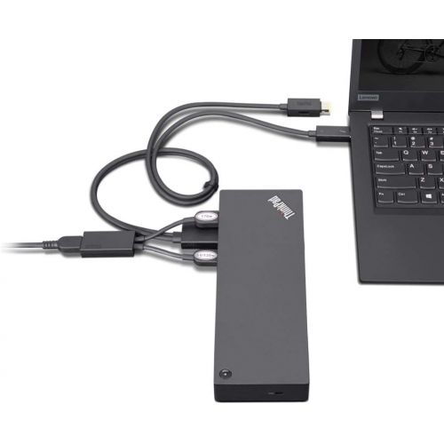레노버 Lenovo ThinkPad Thunderbolt 3 Workstation Dock Gen 2, Black