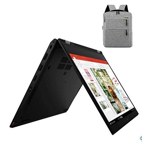 레노버 2020 Lenovo Thinkpad Yoga 2-in-1 Convertible 13.3 Touchscreen FHD IPS Laptop, Intel QuadCore i5-10210U (Beat i7-8565U), 8GB DDR4, 256GB PCIe SSD, Webcam, Backlit Keyboard + Legenda