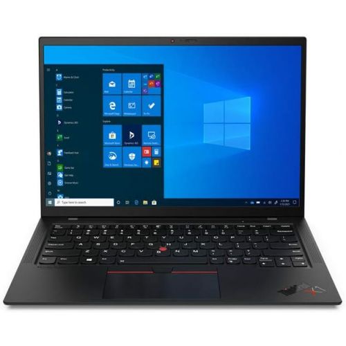 레노버 Lenovo ThinkPad X1 Carbon Gen 9 14 Ultrabook, Intel Core i5-1135G7, 16GB RAM, 256GB SSD, Intel Iris Xe Graphics, Windows 10 Pro (20XW004KUS)