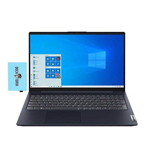 레노버 Lenovo IdeaPad 5 Home and Business Laptop (Intel i7-1165G7 4-Core, 12GB RAM, 512GB SSD, Intel Iris Xe, 15.6 Full HD (1920x1080), WiFi, Bluetooth, Webcam, 1xUSB 3.2, 1xHDMI, Win 10