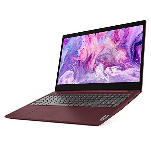 레노버 2021 Lenovo IdeaPad 3 15.6 Full HD LED Laptop, Intel Core i5-1035G1 Quad-Core Processor, 8GB RAM, 256GB SSD, HDMI, Webcam, Wi-Fi, Bluetooth, Numeric Keypad, Windows 10, Cherry Red,