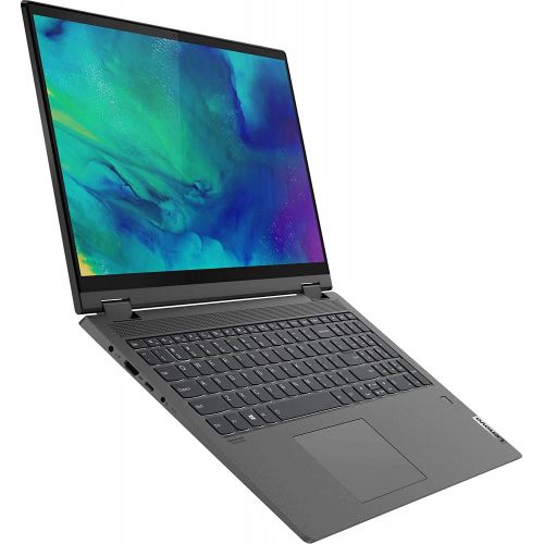 레노버 Lenovo Ideapad Flex 5 15.6 UHD IPS Touchscreen 2-in-1 Business Laptop (Intel Quad-Core i7-1065G7, NVIDIA MX330, 16GB DDR4 RAM, 1TB SSD) Fingerprint, Backlit, Type-C (i7-1065G7 UHD
