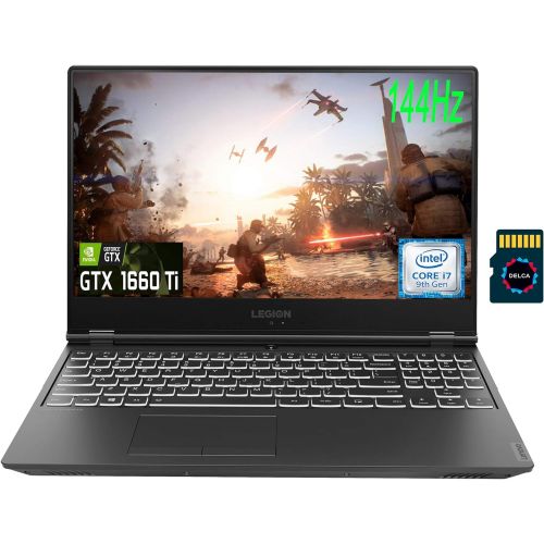 레노버 Lenovo Legion Y540 2021 Gaming Laptop I 15.6 FHD IPS 144Hz I 9th Gen Intel 6-Core i7-9750H I 16GB DDR4 512GB SSD 1TB HDD I GeForce GTX 1660 Ti 6GB I Backlit HDMI Win10 + 32GB Micro