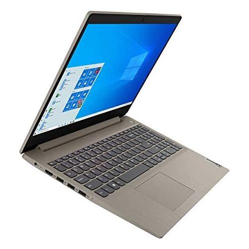 레노버 Lenovo IdeaPad 3 15.6 HD Touchscreen LCD with LED-Backlit Premium Laptop 10th Gen Intel Core i5-10210U 12GB RAM 1TB HDD Windows 10 Home Almond with Mouse Pad Bundle