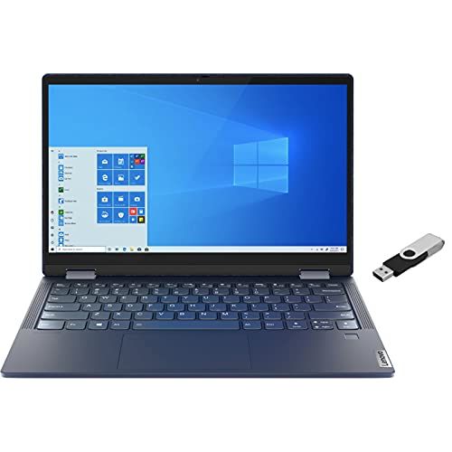 레노버 2021 LENOVO Yoga 6 2-in-1 Laptop 13.3 inch FHD Touchscreen AMD Ryzen 5 4650U Radeon Graphics 8GB DDR4 512GB NVMe SSD Win Wifi6 Win10 Pro Fingerprint Backlit Keyboard w/ Ontrend 32G