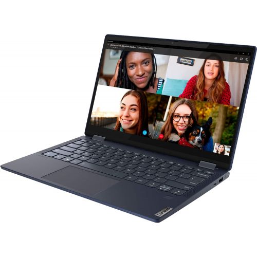 레노버 2021 LENOVO Yoga 6 2-in-1 Laptop 13.3 inch FHD Touchscreen AMD Ryzen 5 4650U Radeon Graphics 8GB DDR4 512GB NVMe SSD Win Wifi6 Win10 Pro Fingerprint Backlit Keyboard w/ Ontrend 32G