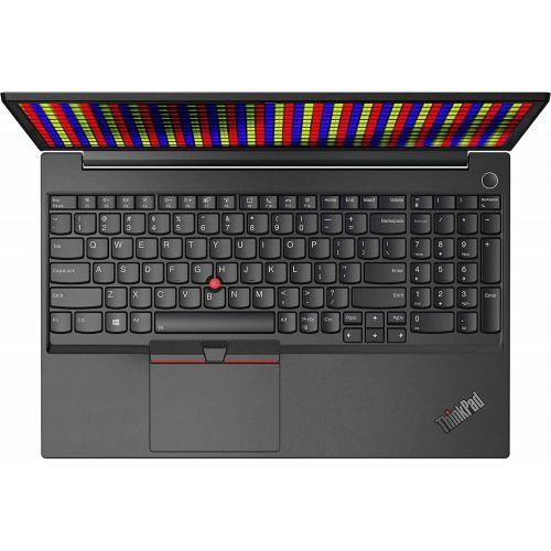 레노버 Lenovo ThinkPad E15 15.6 Laptop: Intel 10th Gen i7-10510U 4-Core, 16GB RAM, 512GB NVMe SSD, 15.6 FHD 1920x1080 IPS Screen, Fingerprint, Win 10 Pro, Black