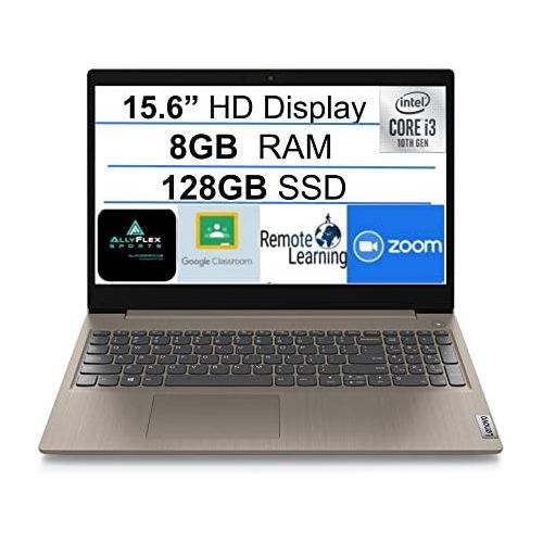 레노버 2021 Newest Lenovo Ideapad 3 15 15.6 HD Display Laptop Computer, 10th Gen Intel Core i3 1005G1 Up to 3.4GHz (Beats i5-7200u), 8GB DDR4, 128GB PCIe SSD, Almond, HDMI, Windows 10 S,