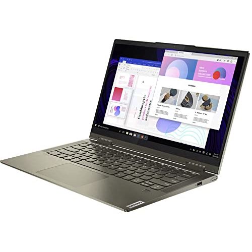 레노버 Lenovo - Yoga 7i 2-in-1 14 Touch Screen Laptop - Intel Evo Platform Core i5 - 8GB Memory - 512GB Solid State Drive - 82BH000 - TWE Cloth (12GB 512GB SSD)