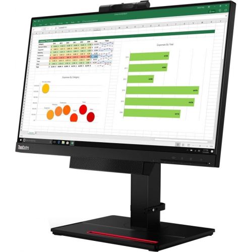 레노버 Lenovo ThinkCentre Tiny-in-One 24 Gen 4 23.8 Full HD WLED LCD Monitor - 16:9 - Black - 24 Class - in-Plane Switching (IPS) Technology - 1920 x 1080-16.7 Million Colors - 250 Nit -