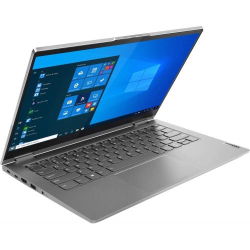 레노버 Lenovo ThinkBook 14s Yoga 2-in-1 Laptop with 14.0 FHD IPS Touchscreen, Intel 11th Gen i7-1165G7 Processor, 24GB RAM, 1TB SSD, Fingerprint Reader, Pen, Backlit Keyboard, WiFi 6, and