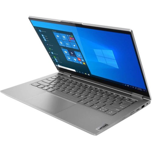 레노버 Lenovo ThinkBook 14s Yoga 2-in-1 Laptop with 14.0 FHD IPS Touchscreen, Intel 11th Gen i7-1165G7 Processor, 24GB RAM, 1TB SSD, Fingerprint Reader, Pen, Backlit Keyboard, WiFi 6, and