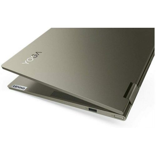 레노버 2021 Latest Lenovo Yoga 7i 2-in-1 14 Touchscreen 300 nits Laptop - 11th Gen Intel Evo Platform Core i5-1135G7 8GB RAM 512GB SSD Intel Iris Xe Graphics Win 10 Home Slate Grey, LPT C