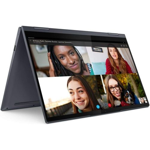 레노버 2021 Latest Lenovo Yoga 7i 2-in-1 14 Touchscreen 300 nits Laptop - 11th Gen Intel Evo Platform Core i5-1135G7 8GB RAM 512GB SSD Intel Iris Xe Graphics Win 10 Home Slate Grey, LPT C