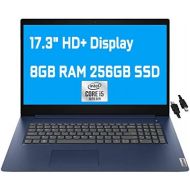 2021 Flagship Lenovo IdeaPad 3 Business Laptop 17.3 HD+ Display 10th Gen Intel 4-Core i5-1035G1 (Beats i7-8665U) 8GB RAM 256GB SSD Intel UHD Graphics Fingerprint Dolby Win10 + HDMI