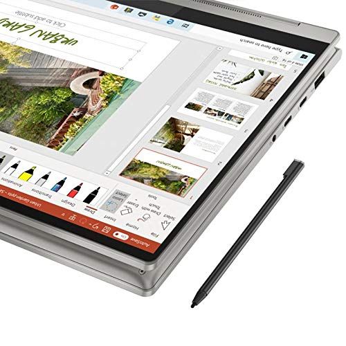 레노버 Lenovo Yoga 9i 2-in-1 14.0 FHD 400Nits Touch-Screen Laptop, Intel Evo Platform Core i7-1185G7, Webcam, Backlit Keyboard, Thunderbolt, Iris Xe Graphics, Windows 10, Stylus, 16GB RAM