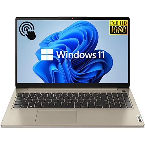 레노버 2022 Newest Lenovo IdeaPad 3 Laptop, 15.6 FHD Touchscreen, Intel Core i3-1115G4 Processor, Intel UHD Graphics, 20GB RAM, 256GB PCIe SSD, Fingerprint Reader, Webcam, HDMI, Bluetooth