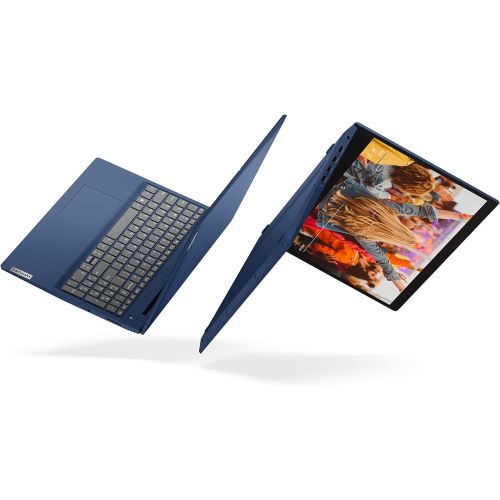 레노버 2020 Lenovo IdeaPad 3 15.6 Laptop Intel Core i3-1005G1 8GB RAM 256GB SSD Windows 10 in S Mode Blue, 4-10.99 Inches