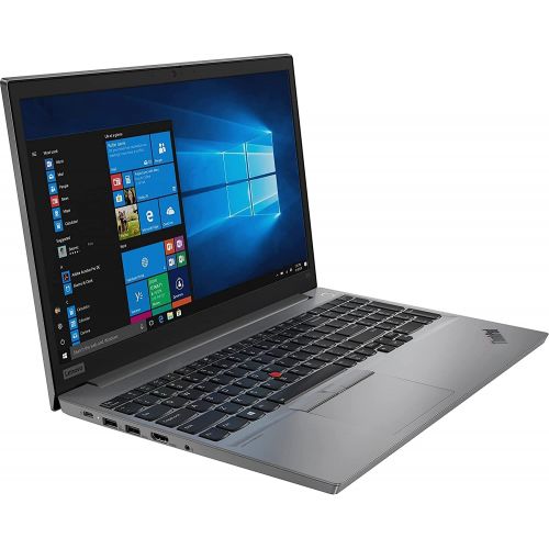 레노버 2020 Lenovo ThinkPad E15 15.6 FHD Full HD (1920x1080) IPS Business Laptop (Intel Quad Core i7-10510U, 16GB DDR4 RAM, 512GB PCIe SSD) Type-C, HDMI, RJ-45, Windows 10 Pro Silver + 50