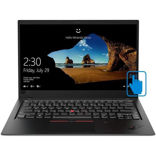 레노버 Lenovo ThinkPad X1 Carbon 7th Generation Ultrabook: Core i7-8565U, 16GB RAM, 512GB SSD, 14 FHD Display, Backlit Keyboard