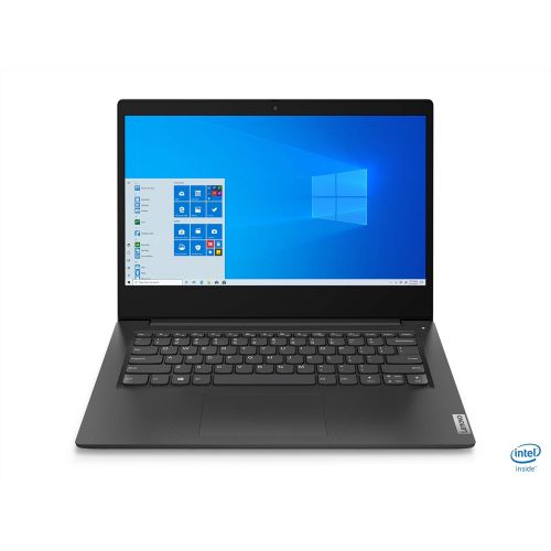 레노버 Newest Lenovo Ideapad 3 14 HD Display Premium Laptop, Intel Pentium Gold 6405U 2.4 GHz, 8GB DDR4 RAM, 128GB SSD, Bluetooth 5.0, Webcam,WiFi,, HDMI, Windows 10 S, Black + AllyFlex M