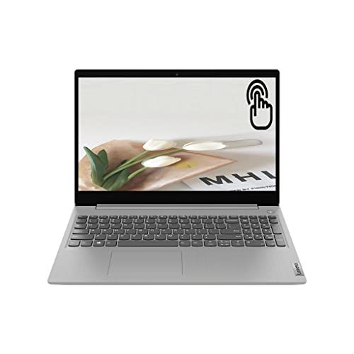레노버 Lenovo IdeaPad 3 15.6 HD(1366x768) Touch Business Laptop, Intel 11th Generation Core i3 1115G4 up to 3 GHz, 8GB DDR4 RAM, 256GB SSD, Webcam, Bluetooth, WiFi, Win 11, Platinum Gray,