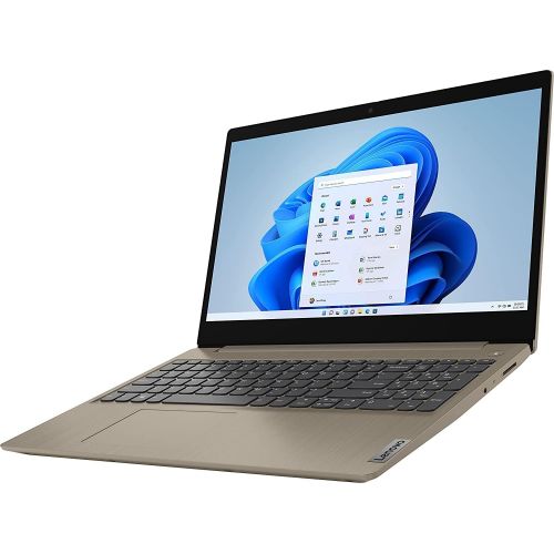 레노버 Lenovo IdeaPad 3 15 15.6 Touchscreen Windows 10 Pro S Business Laptop, Intel Core i3 1115G4 (Beat i5 8365U), 8GB DDR4 RAM, 256GB PCIe SSD, 802.11AC WiFi, Bluetooth 5.0, Almond, 64G