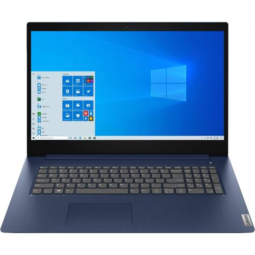 레노버 Lenovo IdeaPad 3 17 Laptop 17.3” HD+ Display, Intel 10th Gen Quad-Core i5-1035G1, 20GB RAM, 256GB SSD + 1TB HDD, Webcam, Dolby Audio, USB 3.0, HDMI, Abyss Blue, Windows 10 Home