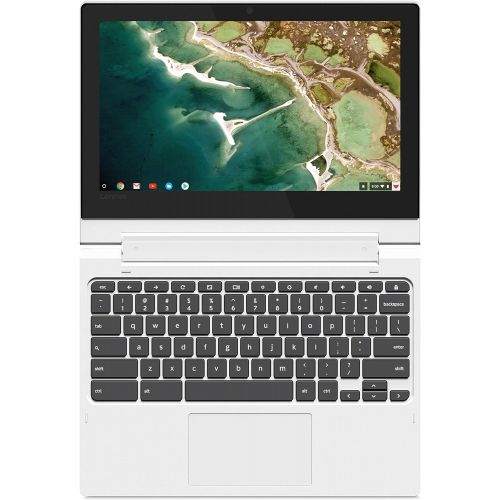 레노버 Lenovo Chromebook C330 2-in-1 Convertible Laptop, 11.6 HD Display, MediaTek MT8173C, 4GB RAM, 64GB Storage, Chrome OS, Blizzard White