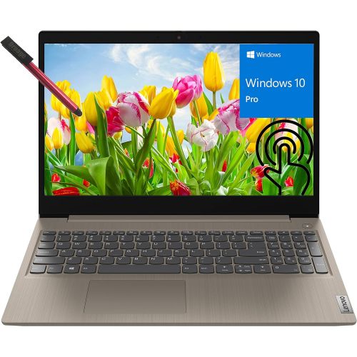 레노버 Lenovo IdeaPad 3 15 15.6 Touchscreen Windows 10 Pro S Business Laptop, Intel Core i3-1115G4 (Beat i5-8365U), 36GB DDR4 RAM, 2TB PCIe SSD, 802.11AC WiFi, Bluetooth 5.0, Almond, 64GB