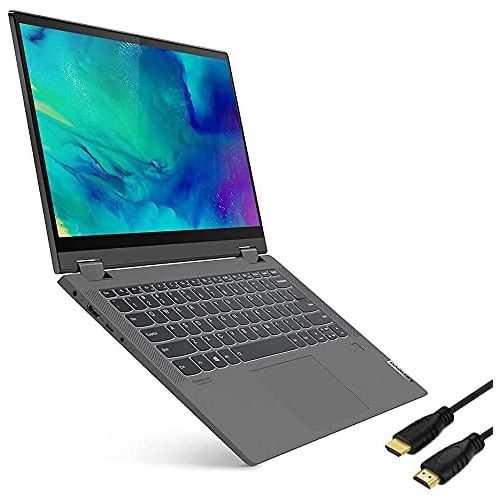 레노버 Lenovo Flex 5 14 2-in-1 Laptop, 14 FHD Touch Display, 6-Core AMD Ryzen 5 5500U, AMD Radeon Graphics, WiFi6, Backlit KB, Digital Pen, Windows 10H, Grey (16GB512GB SSD)