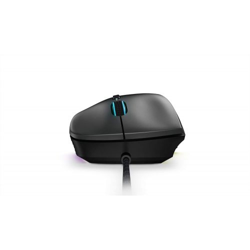 레노버 Lenovo Legion M500 RGB Gaming Mouse, Up to 16000 DPI 50G 400Ips, 7 Programmable Buttons, 3 ZONE 16.8Milion Colors RGB, 10G optional Magnet Weight, 3 Onboard Profile, 50 Million L/R