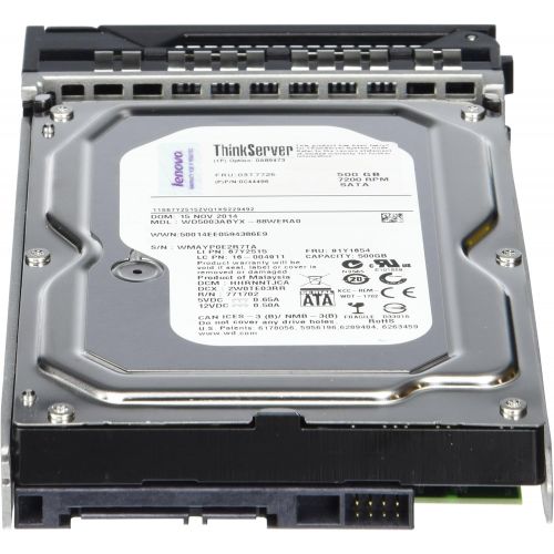 레노버 Lenovo 1-Inch 500 GB 2 MB Cache Internal Hard Drive 0A89473