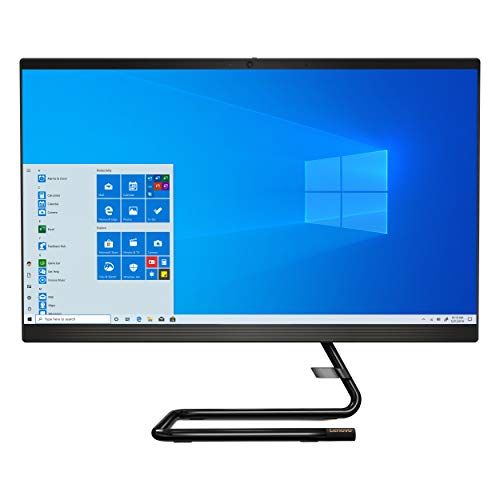 레노버 Lenovo IdeaCentre AIO 3, 24 All-in-One Computer, AMD Ryzen 5 4500U Mobile Processor, Integrated Graphics, 16GB DDR4, 512GB M.2 NVMe SSD, DVD RW Drive, Windows 10, F0EW005SUS, Busin