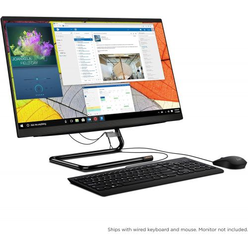 레노버 Lenovo IdeaCentre AIO 3, 24 All-in-One Computer, AMD Ryzen 5 4500U Mobile Processor, Integrated Graphics, 16GB DDR4, 512GB M.2 NVMe SSD, DVD RW Drive, Windows 10, F0EW005SUS, Busin