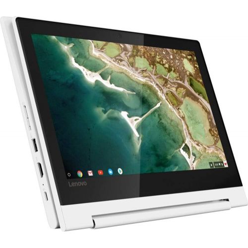 레노버 Lenovo Chromebook 2-in-1 Convertible Laptop, 11.6-Inch HD (1366 x 768) IPS Display, MediaTek MT8173C Processor, 4GB LPDDR3, 32GB eMMC, Chrome OS, Blizzard White, Choose Your eMMC (