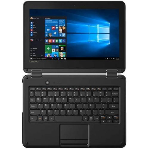 레노버 2019 New Lenovo 300e Flagship 2-in-1 Business Laptop/Tablet, 11.6 HD IPS Touchscreen, Intel Celeron Quad-Core N3450 up to 2.2GHz, 4GB DDR4, 64GB eMMC, Windows 10 S/Pro, Choose Flas