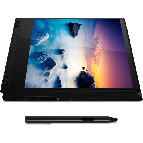 레노버 Lenovo Flex 14 2-in-1 Convertible Laptop, 14 Inch FHD, Touchscreen, AMD Ryzen 5 3500U Processor, Radeon Vega 8 Graphics, 8GB DDR4 RAM, 256GB NVMe SSD, Win 10, Black, Pen Included