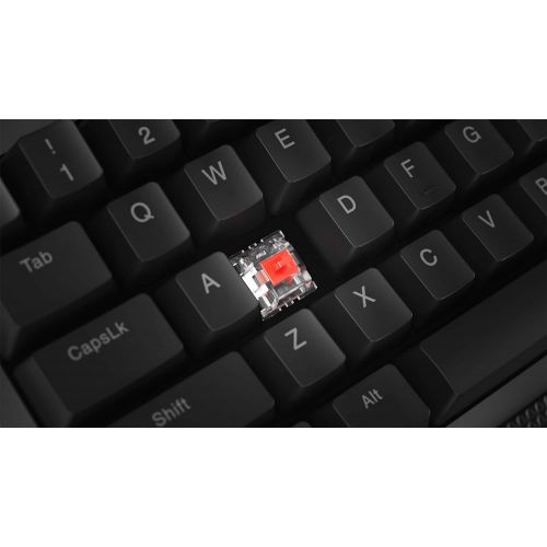 레노버 Lenovo GY40T26478 Legion K500 RGB Mechanical Gaming Keyboard, 3 Zone Full-Size Keyboard, 7 User Programmable Hot Keys; 16.8 Million Colors, 50 Million-Click Red Mechanical Keys, De