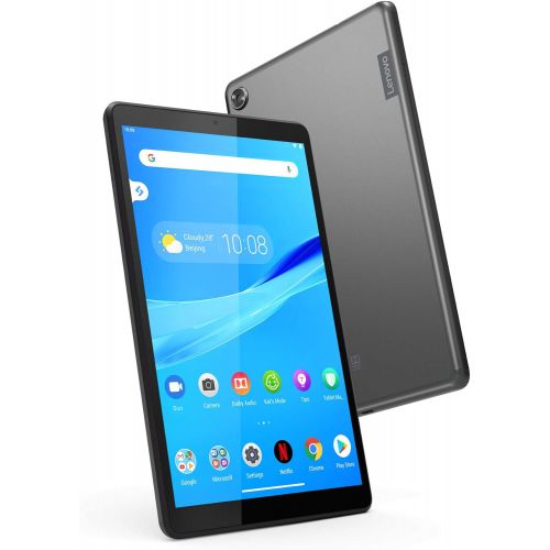레노버 [아마존베스트]Lenovo Tab M8 Tablet, 8 HD Android Tablet, Quad-Core Processor, 2GHz, 16GB Storage, Full Metal Cover, Long Battery Life, Android 9 Pie, ZA5G0102US, Slate Black