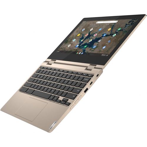 레노버 [아마존베스트]Lenovo IdeaPad Flex 3 Chromebook 29.5 cm (11.6 Inch) 1366 x 768 HD IPS Touch Ultraslim Notebook (Intel Celeron N4020, 4GB RAM, 64GB eMMC, Intel UHD Graphics 600, ChromeOS) Beige