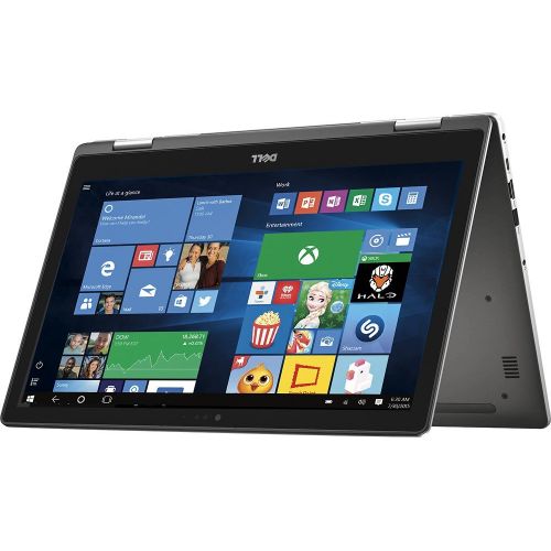 레노버 Dell Inspiron 7000 Convertible 2-in-1 Full HD (1920 x 1080) 15.6 Touchscreen Laptop, Intel Core i5-7200U, 8GB DDR4, 256GB SSD, 802.11AC, Bluetooth, USB Type C, HDMI, IR Camera